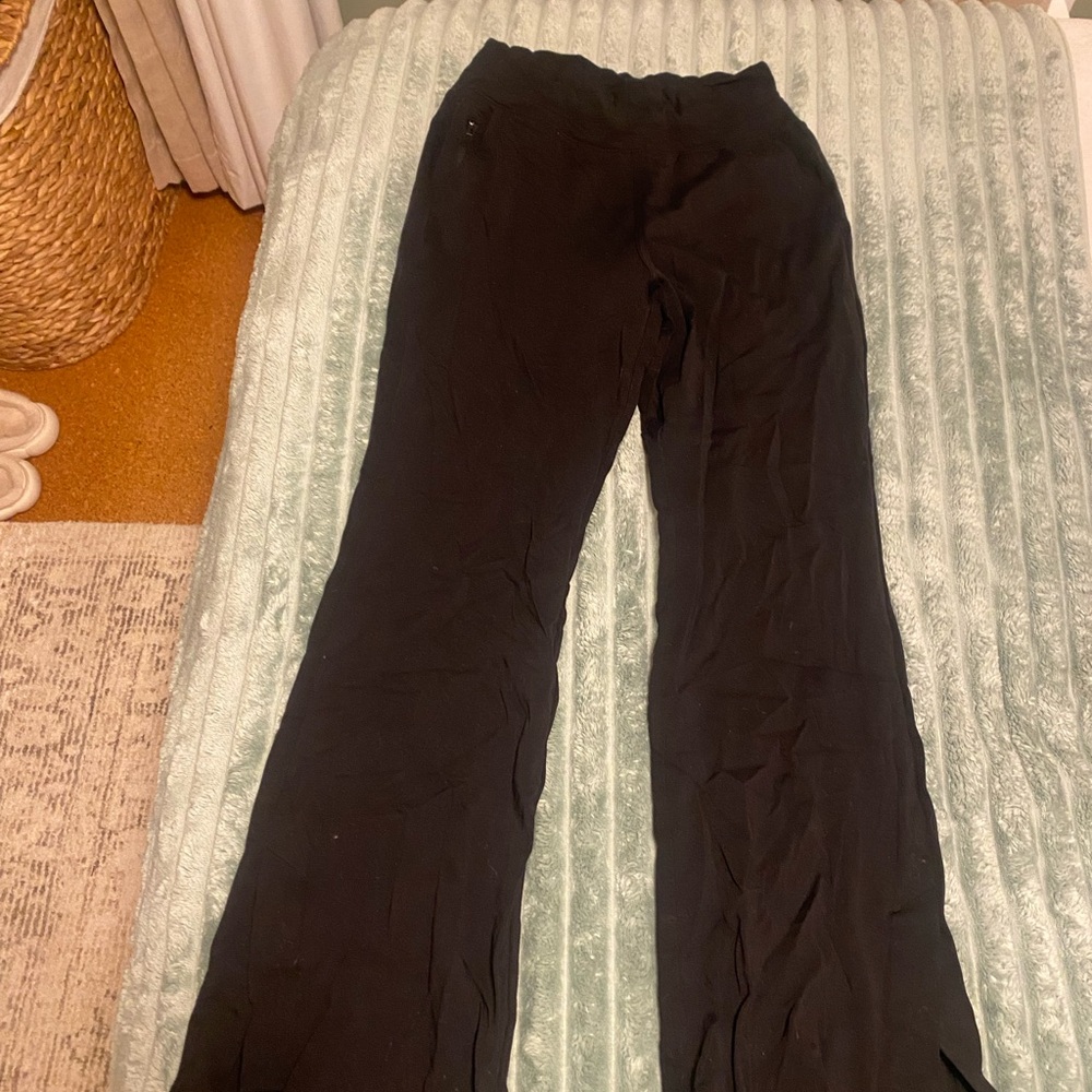 Athleta Black Wide Leg Women's Pants
